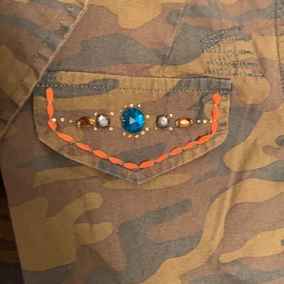 Victoria’s Secret | RARE‎ camo military jacket jem - Picture 4 of 10